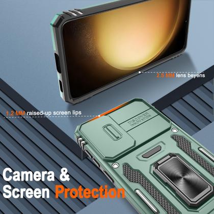 Imagem de Capa para celular ATUMP Galaxy S23 6.1" à prova de choque verde