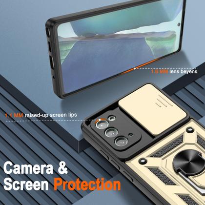 Imagem de Capa para celular ATUMP Note 20 5G 6,7" à prova de choque dourada