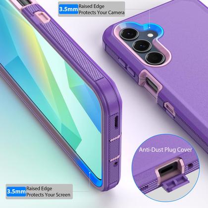 Imagem de Capa para celular COOYA Galaxy A16 6,7" roxa robusta