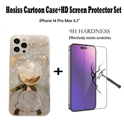 Imagem de Capa para celular Hosiss Cartoon Mickey Mouse iPhone 15 Pro 6.1