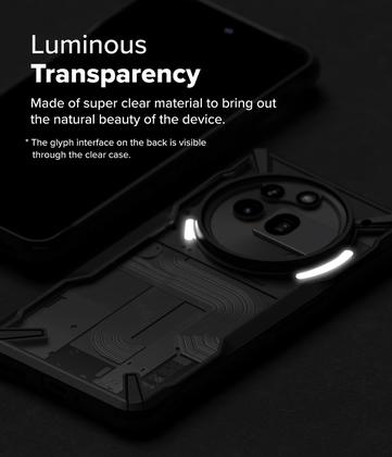 Imagem de Capa para celular Ringke Fusion-X compatível com Nothing Phone 3a Pro