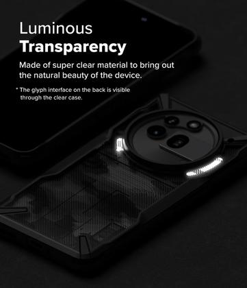 Imagem de Capa para celular Ringke Fusion-X compatível com Nothing Phone 3a Pro