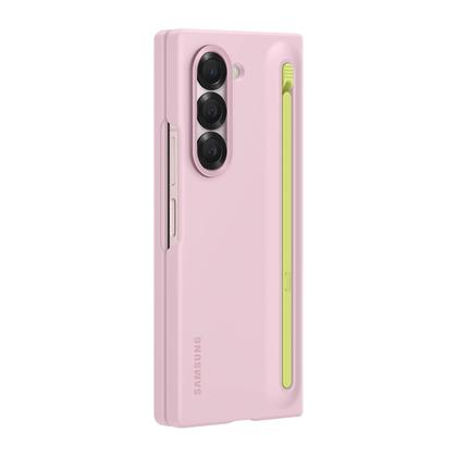 Imagem de Capa para celular SAMSUNG Galaxy Z Fold 6 S Pen com suporte rosa