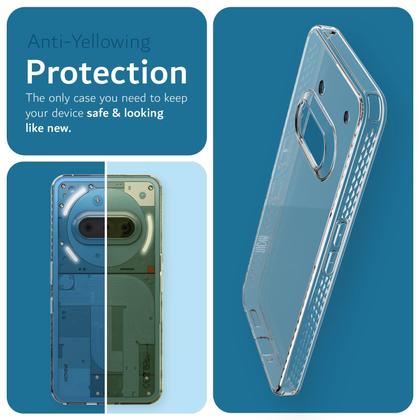 Imagem de Capa para celular TUDIA LUCION for Nothing Phone 3a à prova de choque transparente