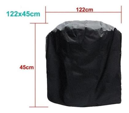 Imagem de Capa Para Churrasqueira E Grill Redonda 122X45Cm