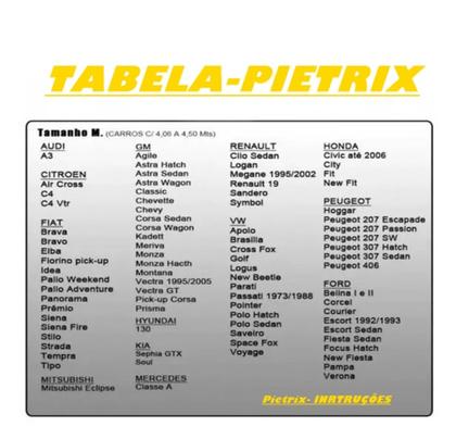 Imagem de Capa Para Cobrir Carro P M G  resistente  Impermeável Anti-uv PIETRIX Ss