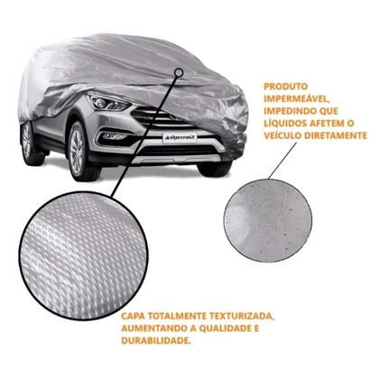 Imagem de Capa Para Cobrir Chery Face Proteção Carro Impermeável Forrada Sol E Chuva - TAMANHO P