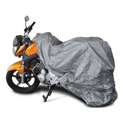 Imagem de Capa Para Cobrir Moto Impermeável Térmica Sol Chuva Forrada