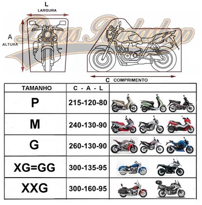 Imagem de Capa Para Cobrir Moto Nave Impermeável 