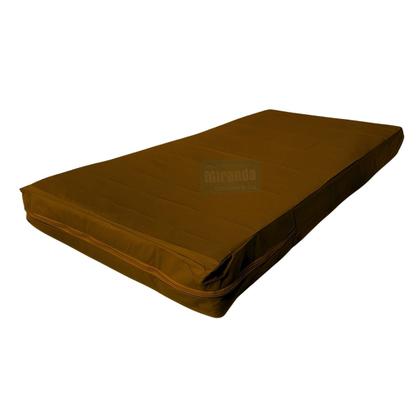 Imagem de Capa Para Colchão Berço Mini Cama Impermeável Com Zíper Marrom