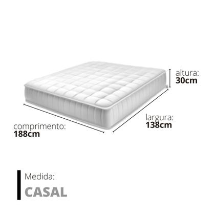 Imagem de Capa Para Colchão Casal - 138cm x 188cm x 30cm
