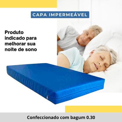 Imagem de capa para colchão Solteiro impermeável com zíper direto da fabrica