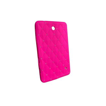 Imagem de Capa para de Tablet 8 Polegadas com Design Emborrachado + Película Anti Brilho