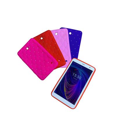 Imagem de Capa para de Tablet 8 Polegadas com Design Emborrachado + Película Anti Brilho