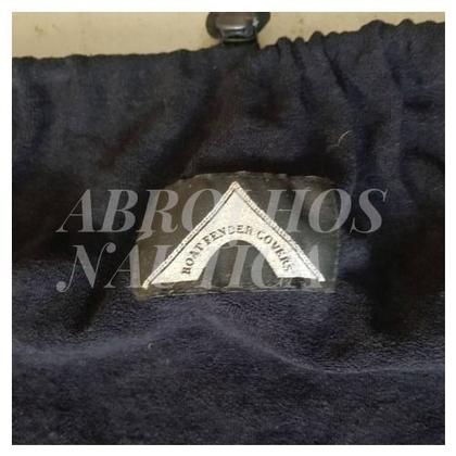 Imagem de Capa Para Defensa Náutica Preta Mod A1 Italiana Lancha