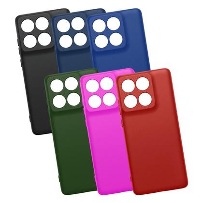 Imagem de Capa Para Edge 70 Pro Capinha Aveludada Compatível Motorola Cor:Pink