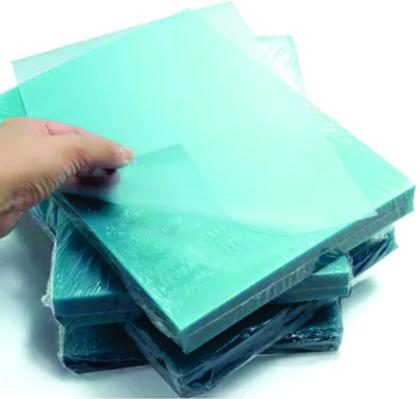 Imagem de Capa para Encadernação 0,40 A4 Transparente PP Couro 50 Un