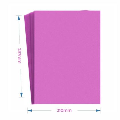 Imagem de Capa Para Encadernação Rosa A4  Pp Couro Fundo  100 Un