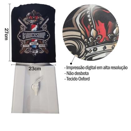 Imagem de Capa Para Galão de Água 10 Litros Barbearia  Novadecora