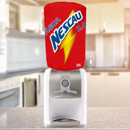 Imagem de Capa Para Galão de Água 20 Litros Nescau  Novadecora