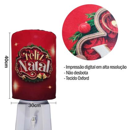 Imagem de Capa Para Galão de Água 20L Natal - Novadecora