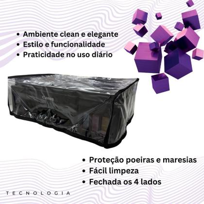 Imagem de Capa para impressora canon g3110 multifuncional wifi cristal