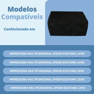 Imagem de Capa para impressora epson ecotank l3150 l3110 impermeável flex