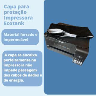 Imagem de Capa para impressora epson ecotank l3150 l3110 impermeável flex