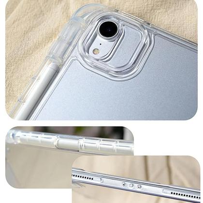 Imagem de Capa para iPad Pro 11"/10.2"/10.9"/13" (8ª, 9ª, 10ª Geração) e Air 4/5/6 - Com Porta-Lápis