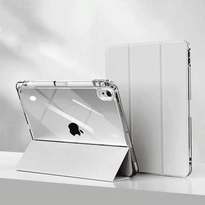 Imagem de Capa para iPad Pro 11"/10.2"/10.9"/13" (8ª, 9ª, 10ª Geração) e Air 4/5/6 - Com Porta-Lápis