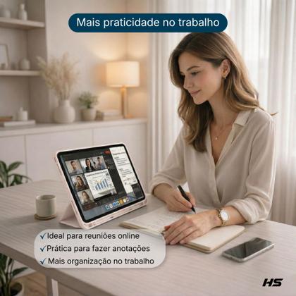 Imagem de Capa para iPad Pro 11" 1ª 2ª E 3ª 4ªGeração fundo liso colorido
