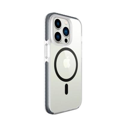 Imagem de Capa para iphone 14 pro e plus anti-impacto de tpu transparente c/magsafe ipi14msg - geonav