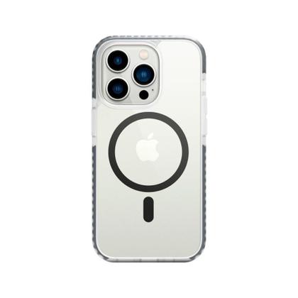 Imagem de Capa para iphone 14 pro e plus anti-impacto de tpu transparente c/magsafe ipi14msg - geonav 
