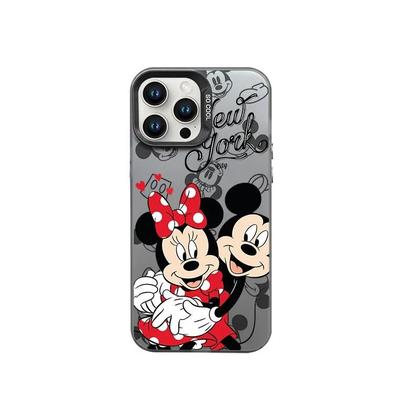 Imagem de Capa para iPhone 15/14/13/12/11 - Mickey e Minnie Mouse Colorida