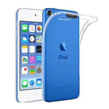 iPadアクセサリー ipod5 Capa para iPod Touch 7 / 6 / 5 Transparente Incolor Soft Gel