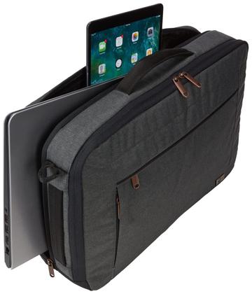 Imagem de Capa para laptop Logic Attaché Obsidian para 15,6 polegadas