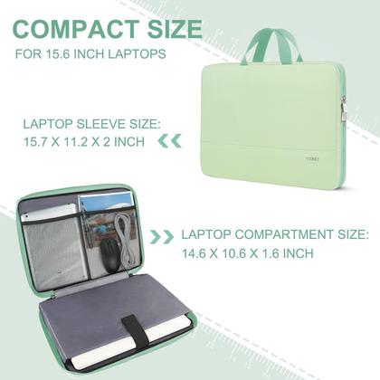 Imagem de Capa para laptop Ytonet, capa de 15,6 polegadas com alça resistente à água
