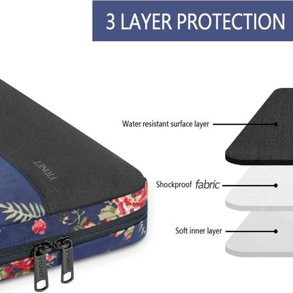 Imagem de Capa para laptop Ytonet de 15,6 polegadas com alça resistente à água