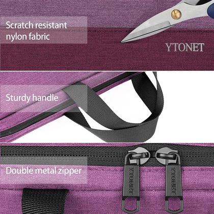 Imagem de Capa para laptop Ytonet, de 15,6 polegadas, resistente à água, roxa