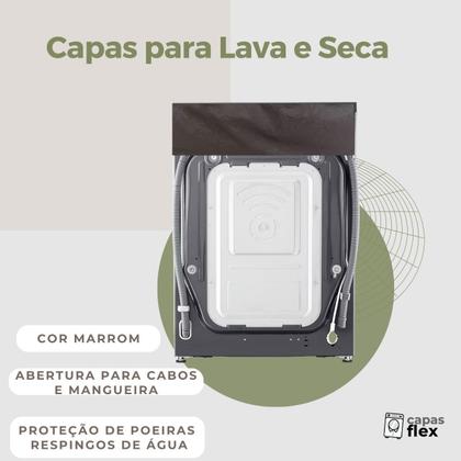 Imagem de Capa para lava e seca hisense 13kg wd5q13 transparente flex