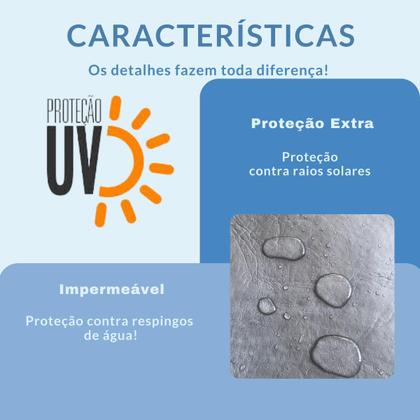 Imagem de Capa para lava e seca lg 11kg prime transparente