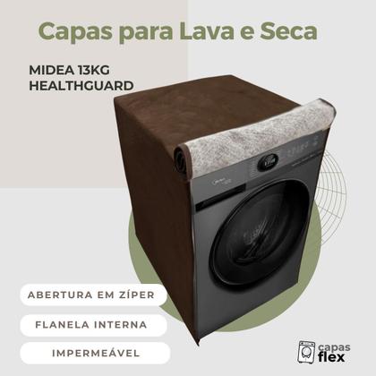 Imagem de Capa para lava e seca midea 13kg healthguard impermeável flex