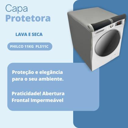 Imagem de Capa para lava e seca philco 11kg pls11c impermeável