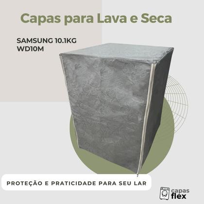 Imagem de Capa para lava e seca samsung 10.1kg wd10m impermeável flex