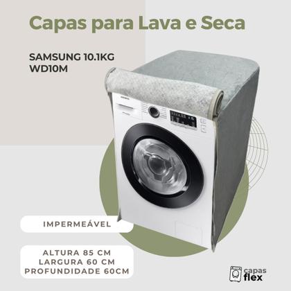 Imagem de Capa para lava e seca samsung 10.1kg wd10m impermeável flex