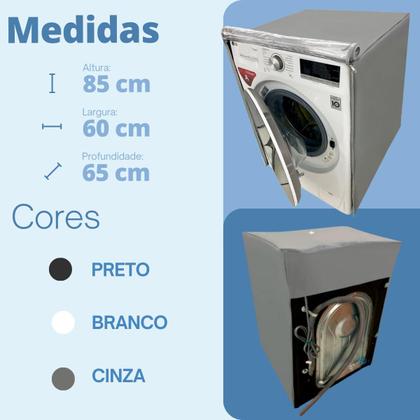 Imagem de Capa para lava e seca samsung 11kg transparente