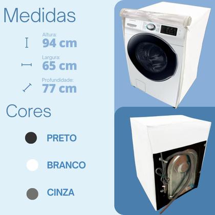Imagem de Capa para lava e seca samsung 13kg wd136uvh transparente