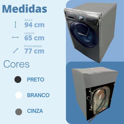 Imagem de Capa para lava e seca samsung 13kg wd136uvh transparente