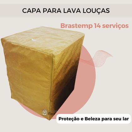 Imagem de Capa para lava louças brastemp 14 serviços impermeável flex