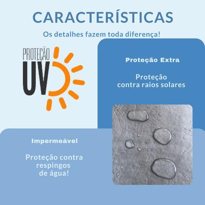 Imagem de Capa para lava louças brastemp 6 e 8 serviços impermeável